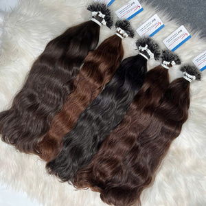 สินค้ามาแรงใหม่ ผมมนุษย์แท้แบบลอนธรรมชาติ แบบนาโนริง แบบมัดรวม ราคาขายส่ง สีธรรมชาติ สั่งจองล่วงหน้า - Product Image 1