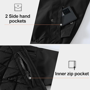 <b>Men</b> Plus Size Winter Fashionable High Quality Anti-Bacterial Lightweight And Breathable Casual Wear Customized Color <b>Jackets</b> - Product Image 5