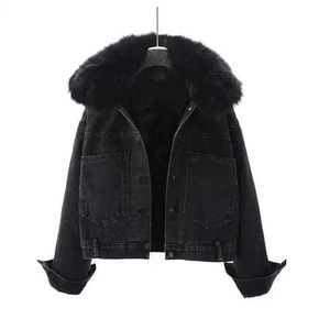 OEM women's denim jacket for denim fashion retailers Custom Label Bulk Production Low MOQ Supplier US - Product Image 2