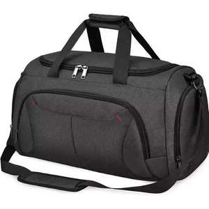 Unisex Gym <b>Duffel</b> <b>Bag</b> 20-30L Polyester Adjustable Strap Zipper Closure Casual Sport Travel <b>Bag</b> with Interior Compartment - Product Image 3