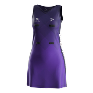 <b>Custom</b> Designed Polyester Breathable Skirt <b>Dress</b> Sublimation Netball Jersey for Women & Girls Team Uniform <b>Custom</b> Club Logo - Product Image 2