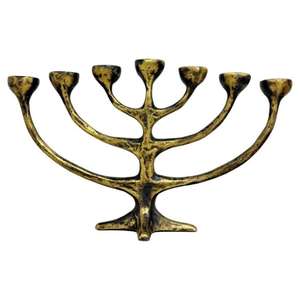 Support de bougie résistant à la chaleur, en métal, 9 bras, Menorah artisanale pour la décoration de la maison, accessoires, fournitures pour événements - Product Image 2