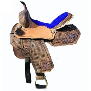 Selle de cheval western professionnelle en cuir robuste pour le travail à la ferme et la randonnée équestre – Fabricant et fournisseur en gros - Product Image 1