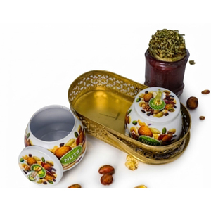 Ensemble de plateaux décoratifs en fer Meenakari Pichwai, motif floral moderne, pour Diwali, mariage, festival, artisanat traditionnel indien, multifonctionnel - Product Image 6