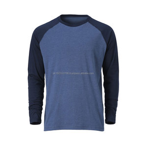Vente en gros de T-shirts pour hommes 100% polyester, maillots personnalisés vierges à manches longues, maillots à manches courtes raglan, coupe ample, style jersey imprimé - Product Image 2