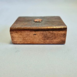 Vintage Book-Shaped Cigarette Match Case Durable Household Use - Product Image 2
