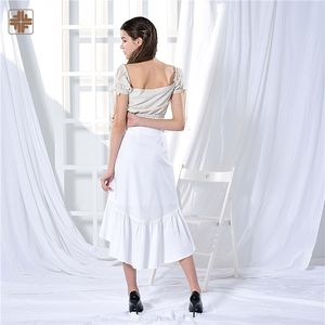 กระโปรงลายใบบัวแบบไม่ยั่งยืนแบบไม่สม่ำเสมอ OEM ODM - Product Image 6