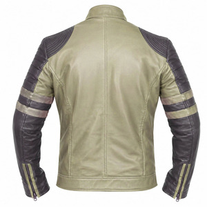 Top Quality Online Selling Fashionable Men <b>Leather</b> <b>Jacket</b> Men Clothing Outdoor Wear <b>Leather</b> <b>Jackets</b> For Adults <b>Winter</b> Warm Style - Product Image 2