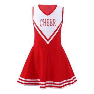 Uniformes de cheerleading personnalisés en gros, sublimation de haute qualité, 100% polyester, tenue d'équipe pour lycéennes, couleurs personnalisées - Product Image 2
