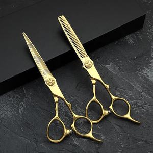 Ciseaux de coiffure 6'' en acier inoxydable JP, ensemble de ciseaux de barbier professionnels pour la coupe de cheveux, avec sac inclus - Product Image 6