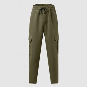 Custom Men's Outdoor Tactical Overalls Fleece Warmth Casual <b>Pants</b> with Cargo <b>Waterproof</b> Wind Stopper for <b>Hiking</b> Jogging in India - Product Image 6