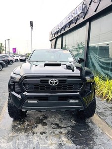 Black 2024 Toyot Tacoma TRD Off Road Double Cab 4WD Pickup with Sunroof Tow Package Used Truck - Product Image 2