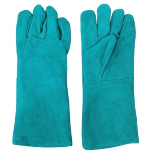 Guantes de Soldador de Cuero Vacuno Reforzado, Resistentes a la Abrasión y a los Cortes, para Protección Industrial, en Oferta - Product Image 2