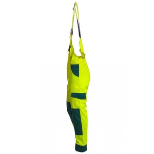Pantalon de travail en coton de sécurité avec logo personnalisé anti-plis, salopette haute visibilité réfléchissante - Product Image 5
