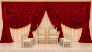 Elegante Juego de Sillas Sankheda Vedi para Bodas Hindúes, Fabricante de Sillas de Boda Sankheda de Calidad de Exportación a Precios de Mayoreo - Product Image 4