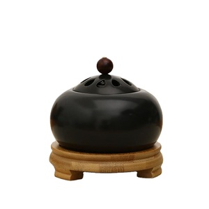 APPARATUS 2025 New Wood Mother of Pearl Bakhoor Burner Ncense Madhkan Burner Arabic Oud Burner for Home Fragrance for Ramadan - Product Image 1