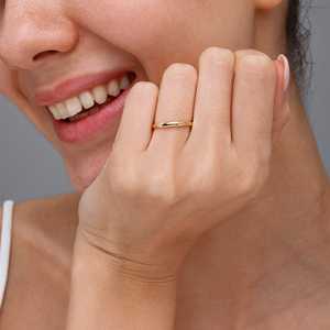 ชุดเครื่องประดับแฟชั่นปรับขนาดได้สี่วงแหวนสง่างาม - Product Image 5