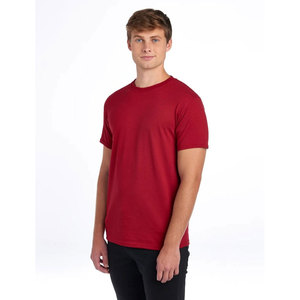 เสื้อยืดสีแดงเปล่ายี่ห้อเจอร์ซีส์สำหรับทุกเพศ ขายส่ง เสื้อยืดพิมพ์โลโก้ตามสั่ง สั่งซื้อเสื้อผ้าจำนวนมาก ผู้ผลิตเสื้อผ้าแบรนด์ส่วนตัว พร้อมพิมพ์ลาย - Product Image 5