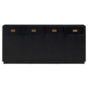 Modern Luxury Four Door <b>Sideboard</b> Cabinet Crafted from Fine Solid Wood with Large <b>Storage</b> Space for Contemporary Home Furnishing - Product Image 1