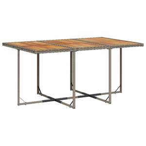 Juego de 10 Muebles de Comedor para Patio en Gris y Marrón, Duraderos y Elegantes para Entretenimiento al Aire Libre - Product Image 4