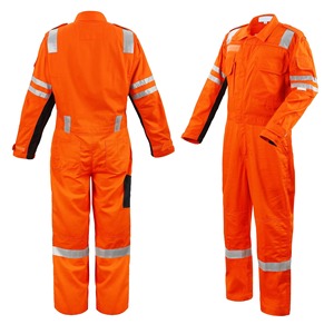 Overol de Seguridad de Poliéster/Algodón, Cintura Elástica, Secado Rápido, Transpirable, Unisex, Uso Industrial, Ropa de Trabajo Personalizada, Nuevo - Product Image 5