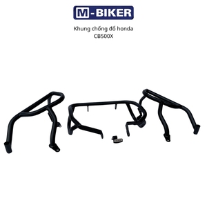 M-Biker para CB500X, Controles para Motocicleta, Marco Anticaídas, Acero Resistente con Recubrimiento en Polvo, Protección del Motor, Garantía de 12 Meses - Product Image 1