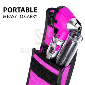 Mini otoscope à fibre optique portable avec LED, outil d'examen des oreilles, lumière remplaçable, appareil de diagnostic domestique portatif par Blush Surgical - Product Image 6