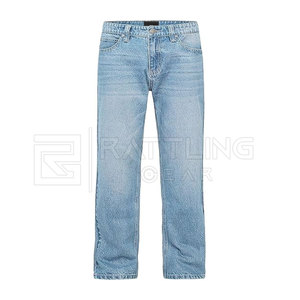 Unique Style Custom Made <b>Men</b> Baggy <b>Jeans</b> for Sale Customized Your Own Design Baggy <b>Jeans</b> for <b>Men</b> - Product Image 6