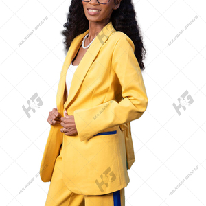 Sigma | Gama |   Blazer universitaire personnalisé avec broderies Rhu pour sororité, uniforme tendance pour collège, blazer de sororité - Product Image 2