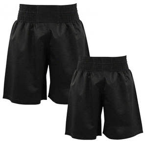 Shorts de course athlétiques écologiques pour hommes en tissu Oxford, pour la gym et l'entraînement, en polyester/coton, cargo, taille mi-haute élastique, légers, couleur unie - Product Image 4