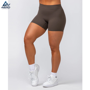 Shorts Deportivos para Mujer, Ligeros, Ecológicos, Elegantes, Transpirables, con Tela Ultrasuave, Cintura Cero, para Gimnasio y Fitness - Product Image 3