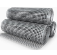 Grillage soudé en fil de fer galvanisé à chaud Qunli, 24-12 BWG, maille carrée 1''x1'', trou carré 1''x1/2'', rouleau personnalisable pour cages à oiseaux