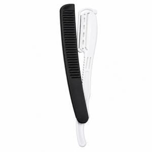 Rasoir jetable à lame simple pour homme, manche en acier inoxydable de haute qualité, lame en acier inoxydable, pour salon de coiffure - Product Image 6