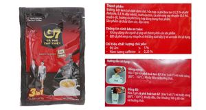 Café instantané Trung Nguyen G7 de qualité supérieure, goût amer, emballage en vrac, vente en gros directe du Vietnam pour boissons chaudes/froides - Product Image 2