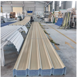 แผ่นหลังคาพีวีซี 4 ชั้น สำหรับโรงงาน ทนไฟ ASA PVC ป้องกันความร้อน แผ่นหลังคา UPVC - Product Image 5