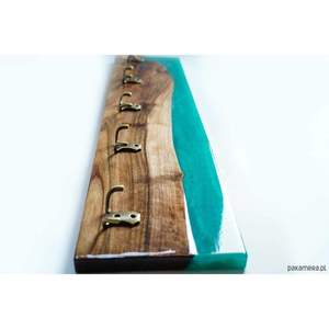 <b>Wooden</b> Eco-Friendly Vintage Wall Mounted Self-adhesive <b>Coat</b> Rack <b>Hooks</b> Rails 4 <b>Hooks</b> Multifunctional Handmade Entryway Organizer - Product Image 4