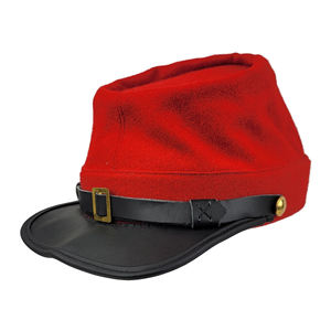 Cavalry French Kepi Forage Cap Reproduction <b>White</b> Golden Embroidery All Sizes Bummers <b>Hats</b> - Product Image 2