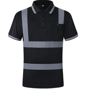 T-shirt de sécurité haute visibilité Econex Sports pour homme, en coton bleu, réfléchissant, respirant, séchage rapide, anti-plis, sérigraphié - Product Image 1
