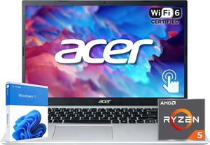 A/CER Aspire 3 15.6 FHD แล็ปท็อปธุรกิจหน้าจอสัมผัส | 2026 Edition | AMD Ryzen 5 7520U CPU (เอาชนะ i7-1165G7 Intel) | DDR5 16GB - Product Image 6