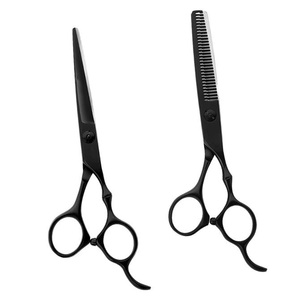 กรรไกรตัดผมกรรไกรเล็มผมแบบแบนใบมีดสแตนเลสคม - Product Image 6