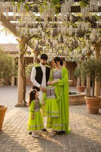 เดรสแฟชั่นทันสมัยลายพิมพ์สีเขียวแบบอัฟกันสำหรับผู้หญิงขายดีที่สุด ในราคาที่ดีที่สุดและขั้นต่ำในการสั่งซื้อน้อยที่สุด ทุกขนาด และขั้นต่ำในการสั่งซื้อน้อยที่สุด ปี 2026 - Product Image 2