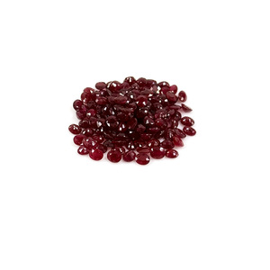 Rubis naturels de Bangkok, ovales calibrés 4x5mm, pierres précieuses facettées naturelles, prêtes à l'emploi pour la création de bijoux - Product Image 6