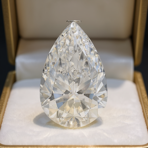 Diamant en forme de poire cultivé en laboratoire certifié IGI, 15,09 carats, qualité VVS2, diamants en vrac - Product Image 3