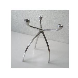 Bougeoir de haute qualité bougeoir en aluminium coulé de table avec miroir bougeoir polonais décor à la maison Occasion de fête - Product Image 6