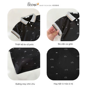 Ropa de Verano al por Mayor para Niños de 1 a 7 Años, Camisetas Polo de Manga Corta y Pantalones Cortos, Ropa Escolar para Niños Pequeños - Product Image 6