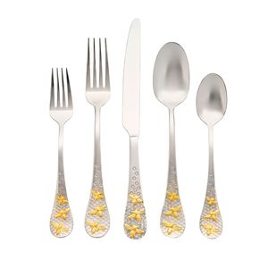 Juego de Cubiertos Metálicos Elegantes que se Adaptan al Estilo de Vida Moderno con Belleza Funcional y Estructura Duradera - Product Image 5