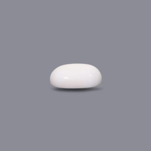 Natural White Coral Loose Gemstone 11.1 Carat Certified Wholesale 7mm Color Change Sapphire - Product Image 3