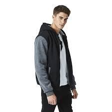 Full Zip Hoodie - Heavyweight French Terry Fleece Jacket for Men Custom Logo - Product Image 3