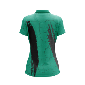 Venta al por mayor de sublimación de poliéster Digital impreso señoras camiseta Polos mujeres trabajador a granel - Product Image 6