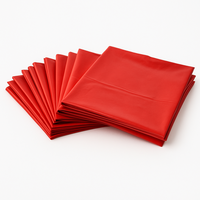 Bin Guard Large 33x39cm 120 micras Hogar 32-45 Galones Bolsas de basura Rojas Venta al por mayor Multiusos Cocina Oficina A prueba de humedad